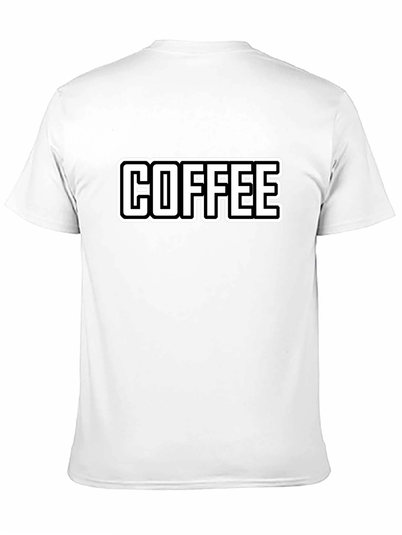 Coffee Graphic Tee - Black Casual Style