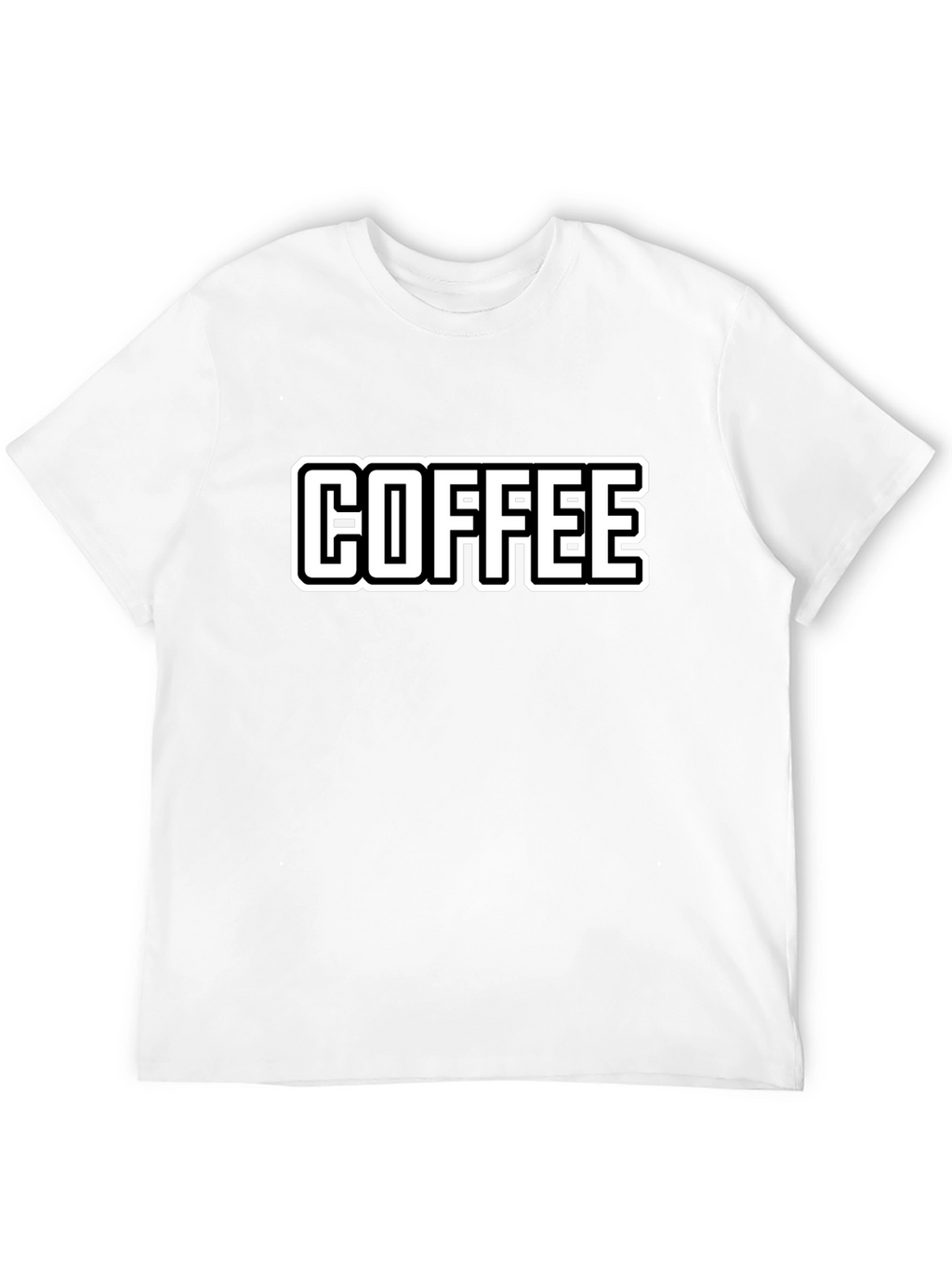 Coffee Graphic Tee - Black Casual Style