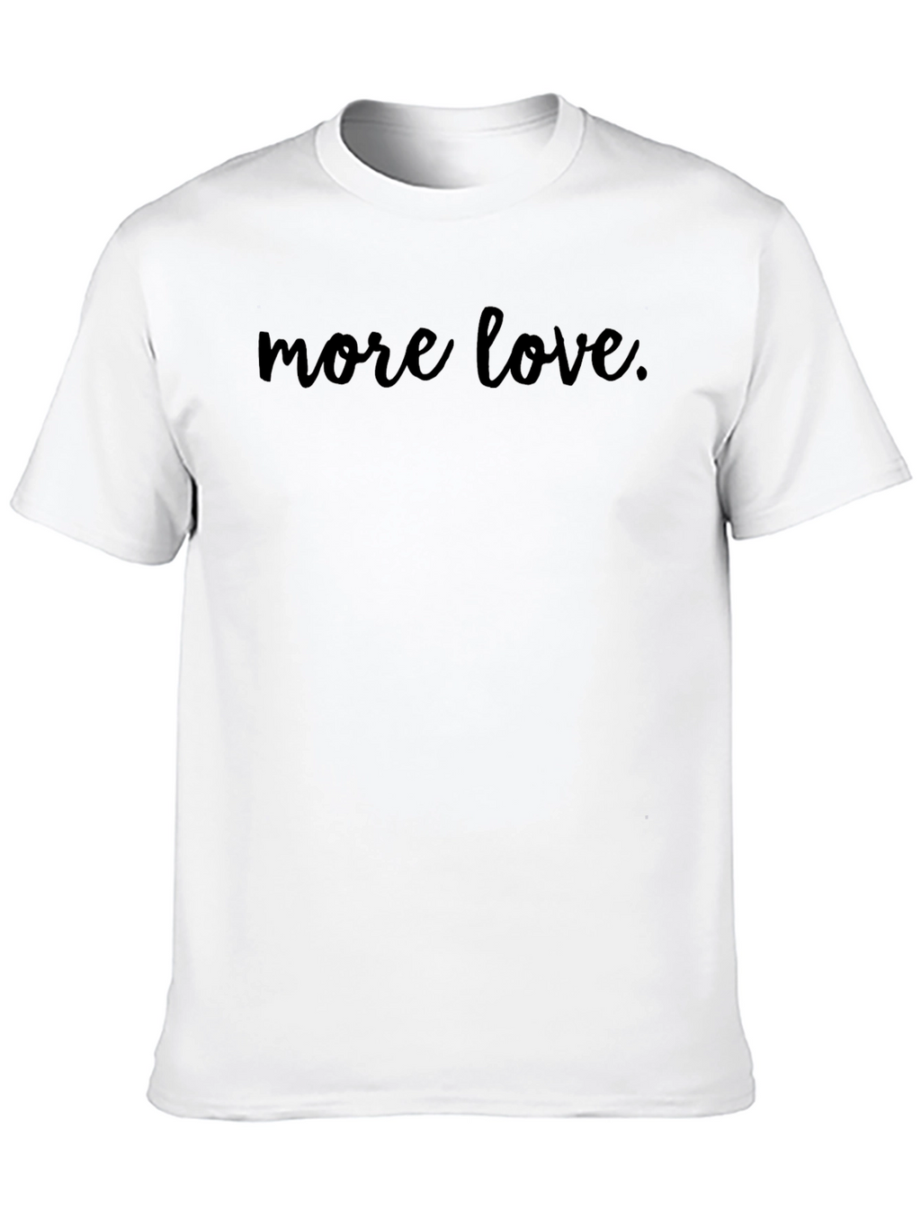 More Love Black T-Shirt