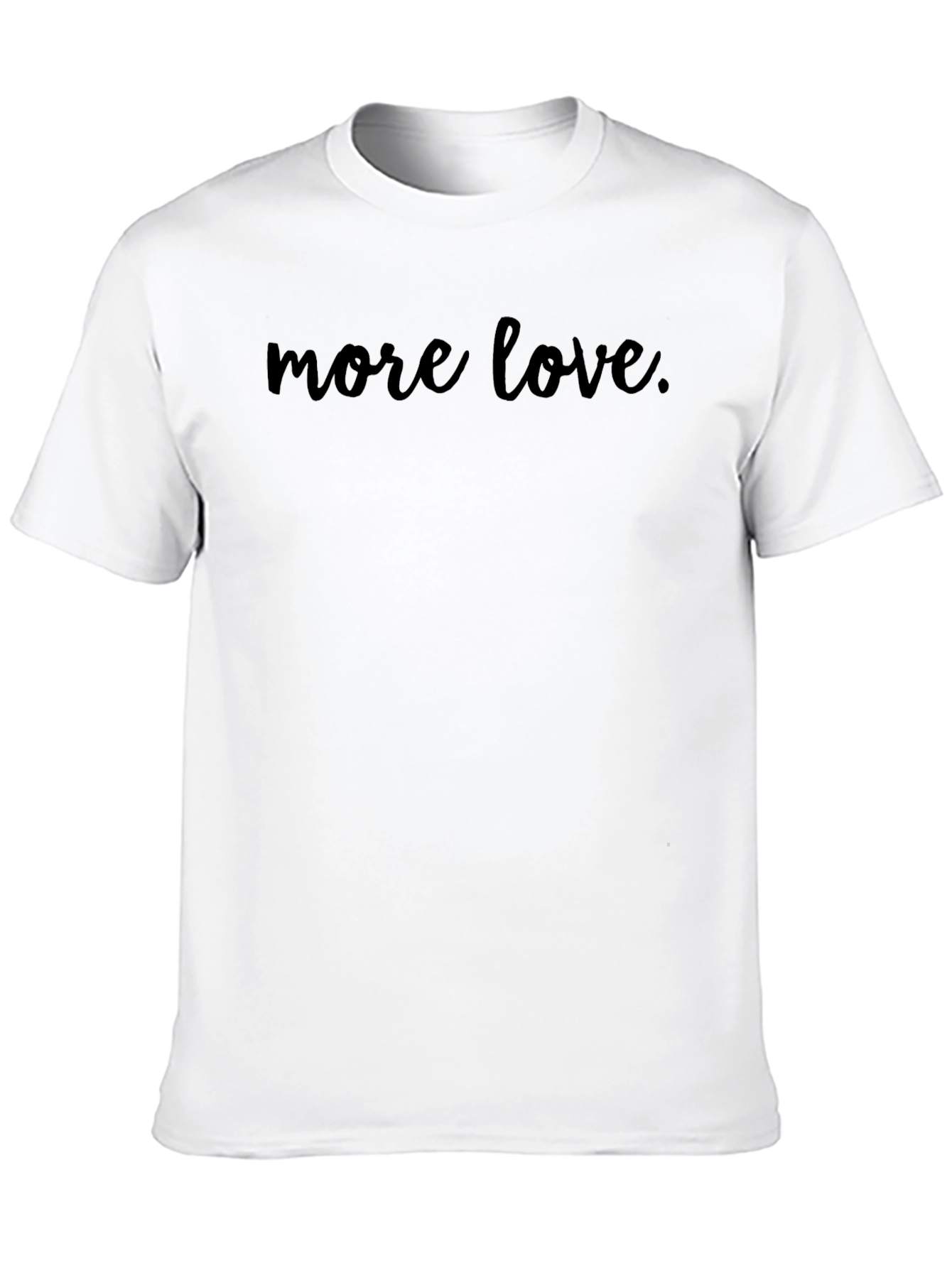 More Love Black T-Shirt