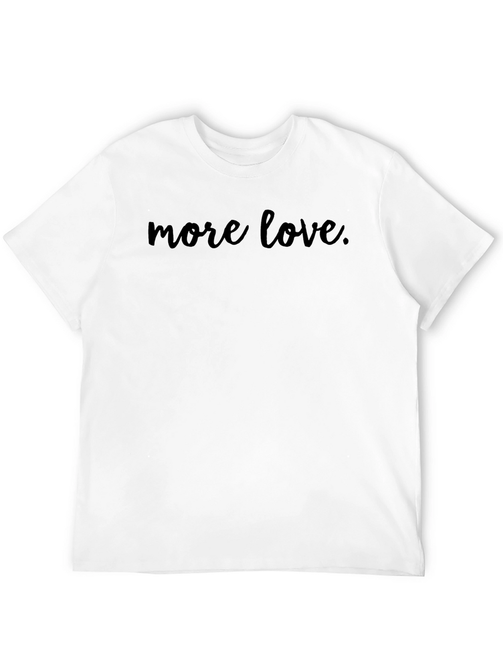 More Love Black T-Shirt
