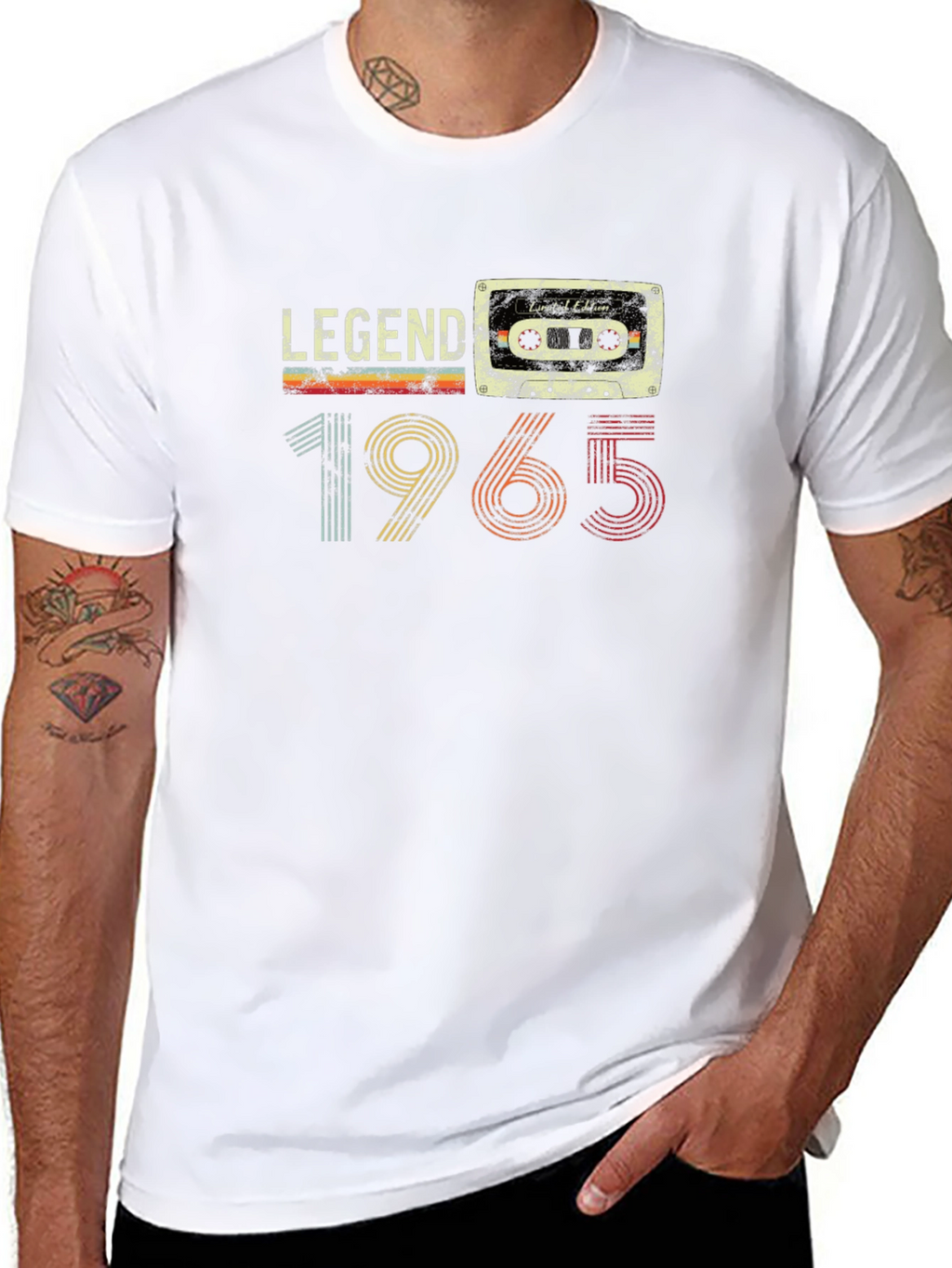 Legend 1965 Cassette Tape Graphic T-Shirt