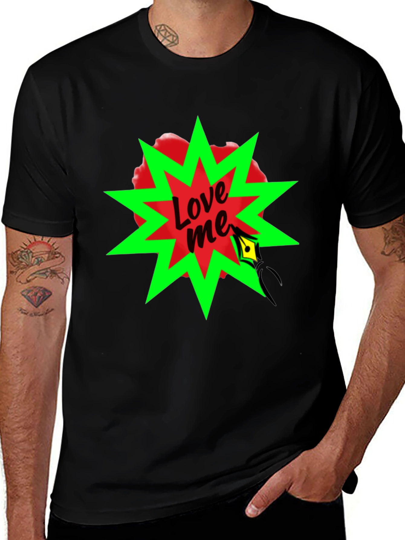 Love Me Graphic Tee - Bold Statement Shirt