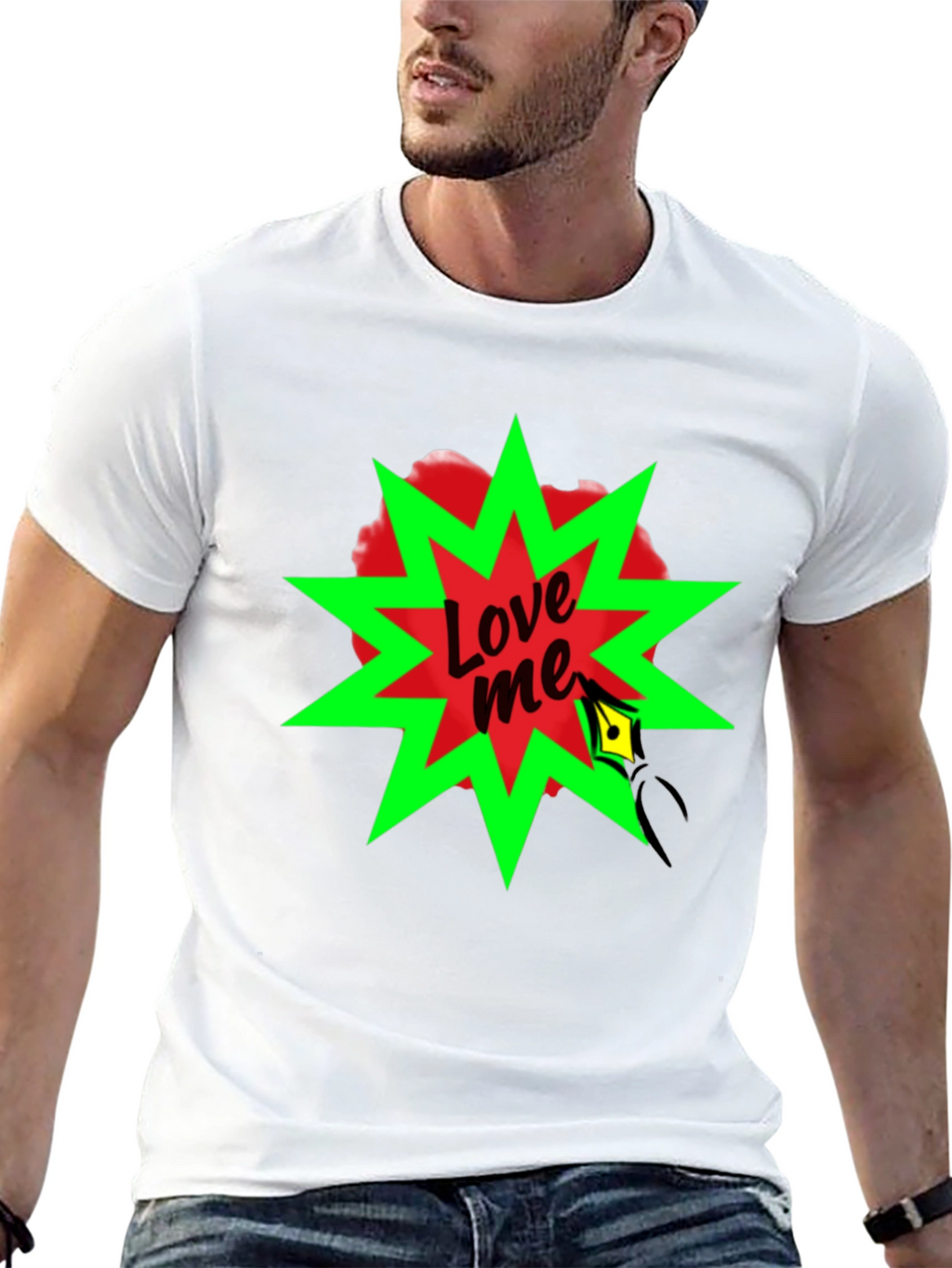 Love Me Graphic Tee - Bold Statement Shirt