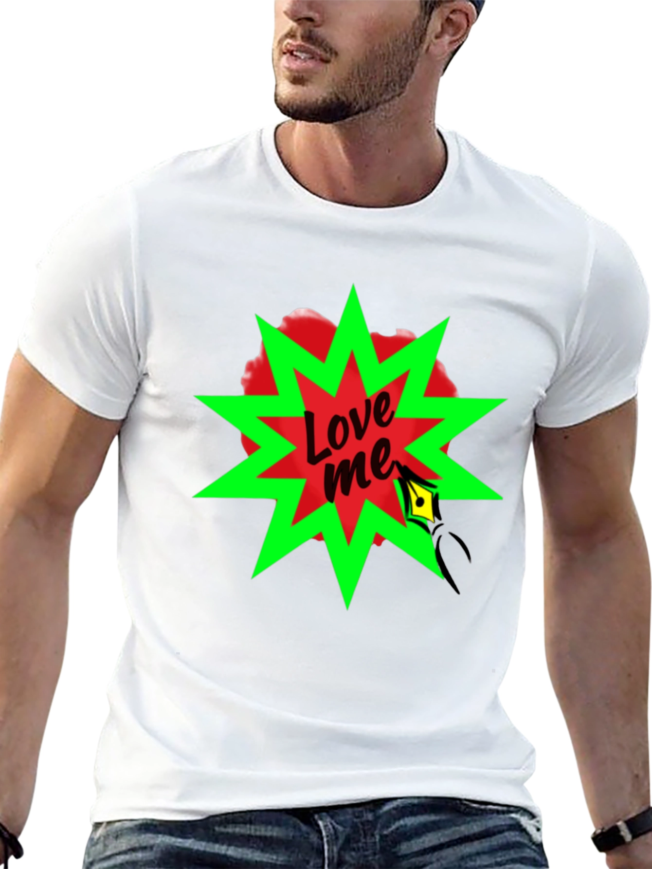 Love Me Graphic Tee - Bold Statement Shirt