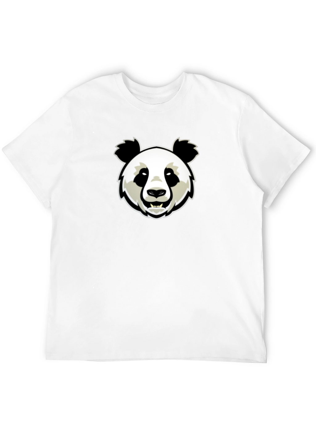 Cool Panda Graphic Black T-Shirt