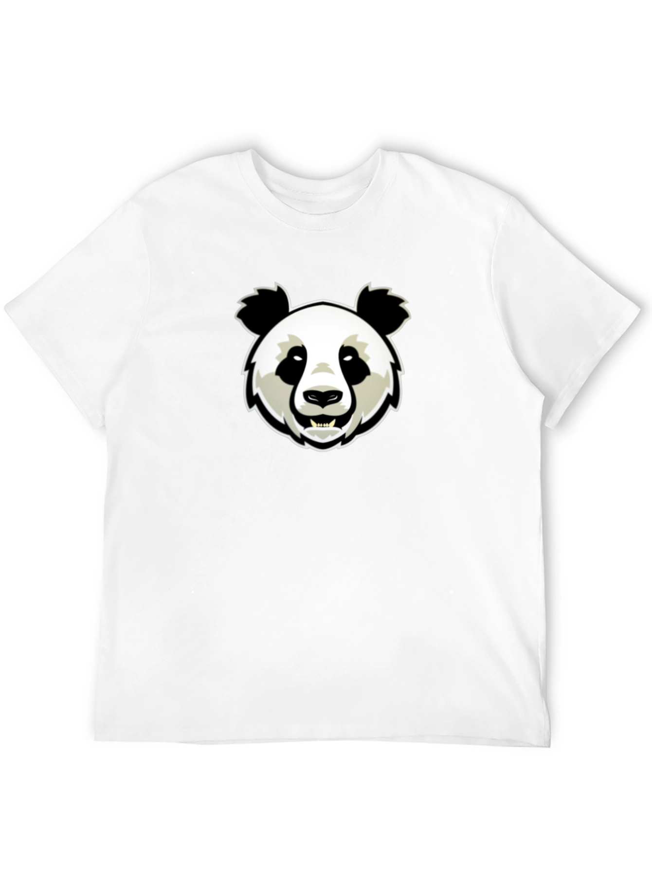 Cool Panda Graphic Black T-Shirt