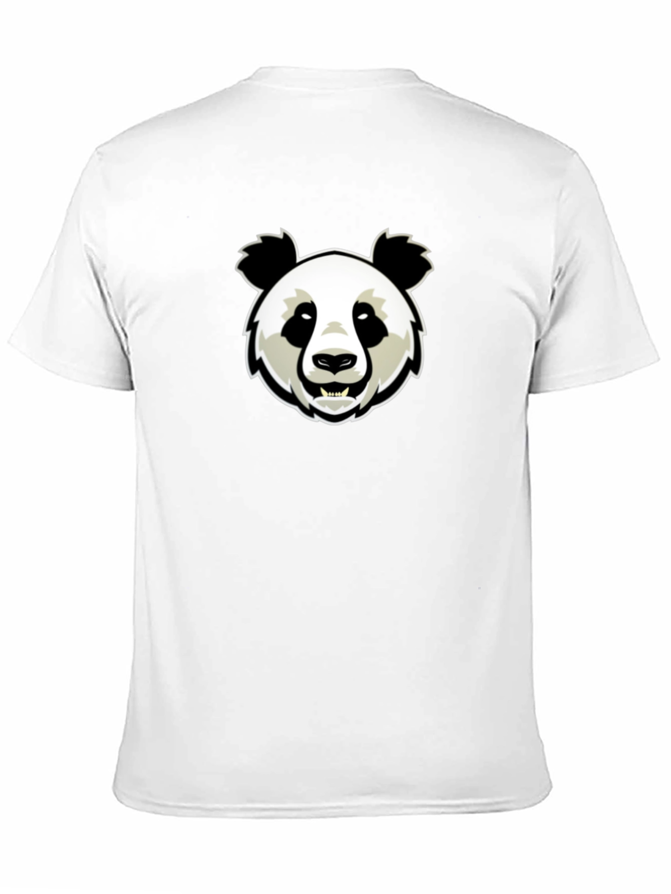 Cool Panda Graphic Black T-Shirt