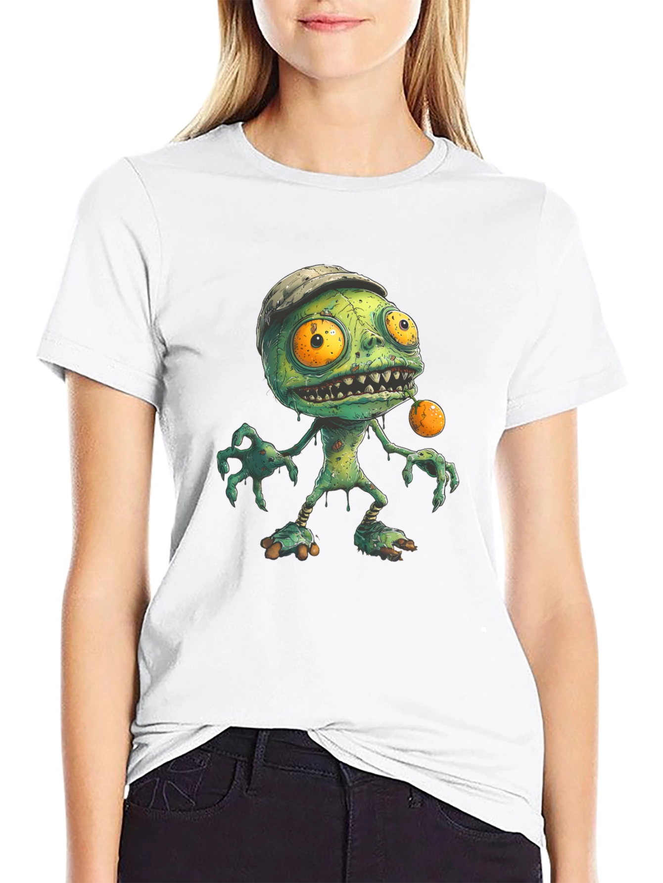 Monster Cartoon Graphic Tee
