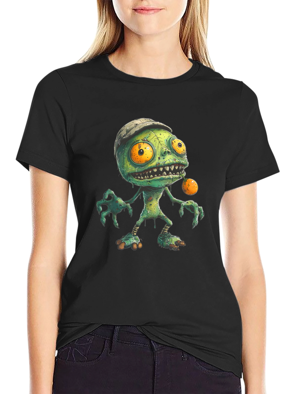 Monster Cartoon Graphic Tee