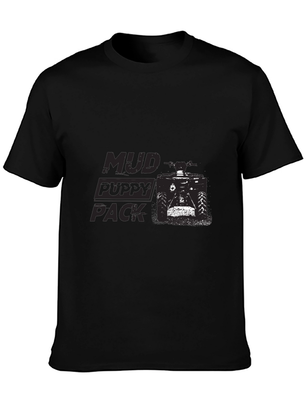 Mud Puppy Pack Black Graphic T-Shirt