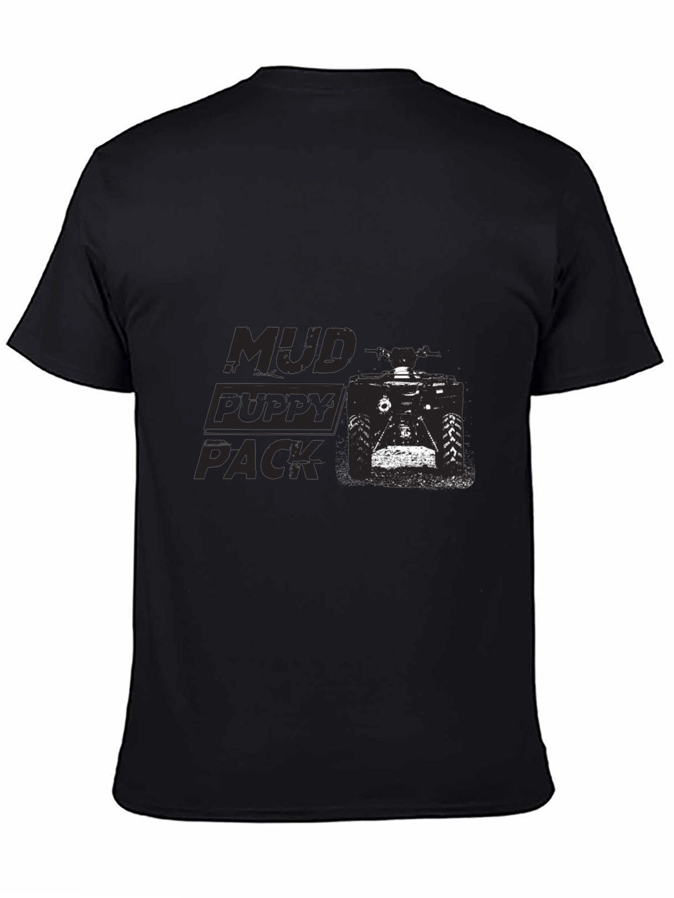 Mud Puppy Pack Black Graphic T-Shirt