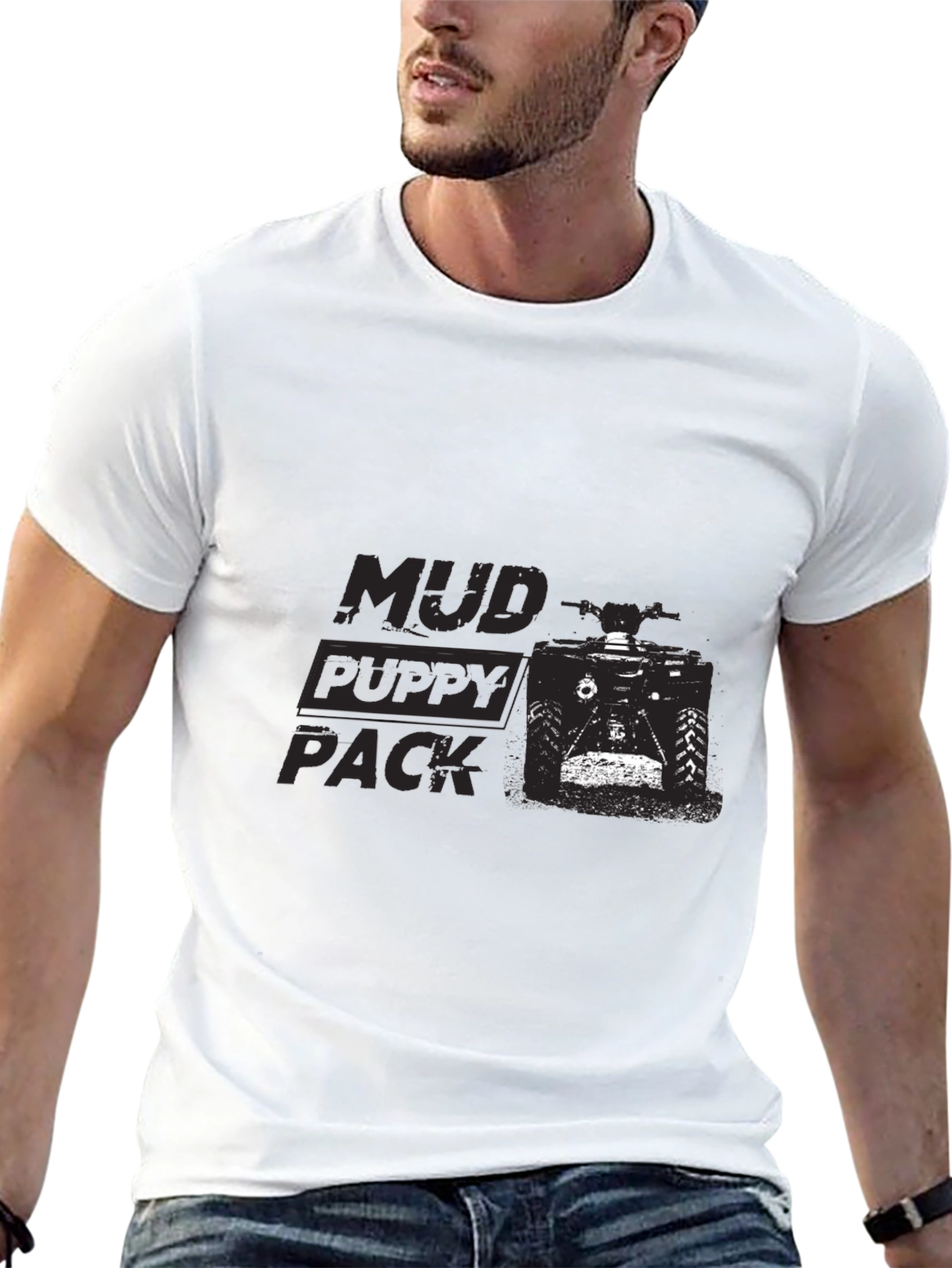 Mud Puppy Pack Black Graphic T-Shirt