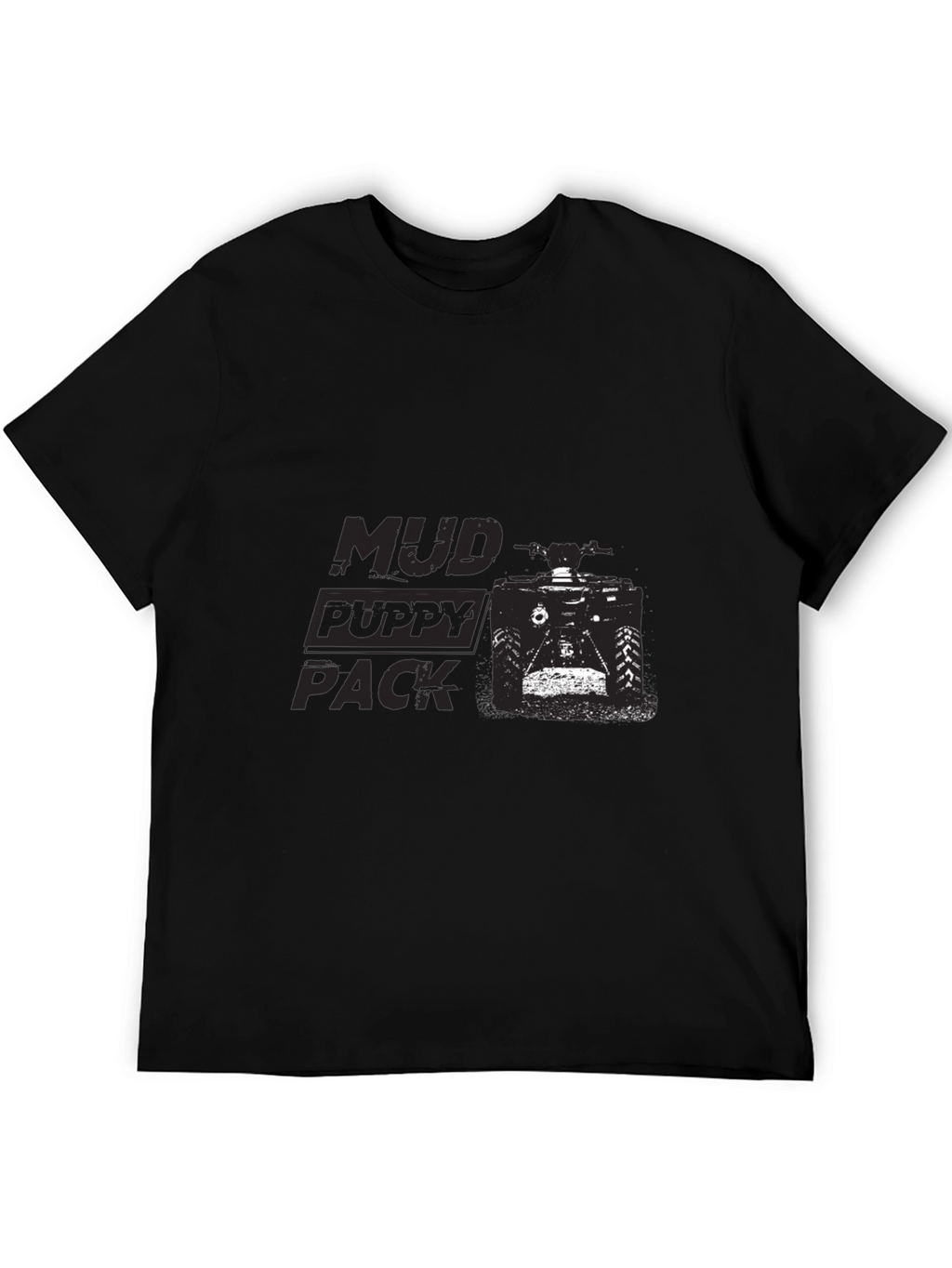 Mud Puppy Pack Black Graphic T-Shirt