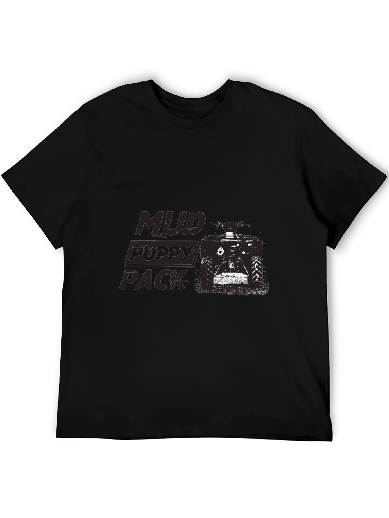 Mud Puppy Pack Black Graphic T-Shirt