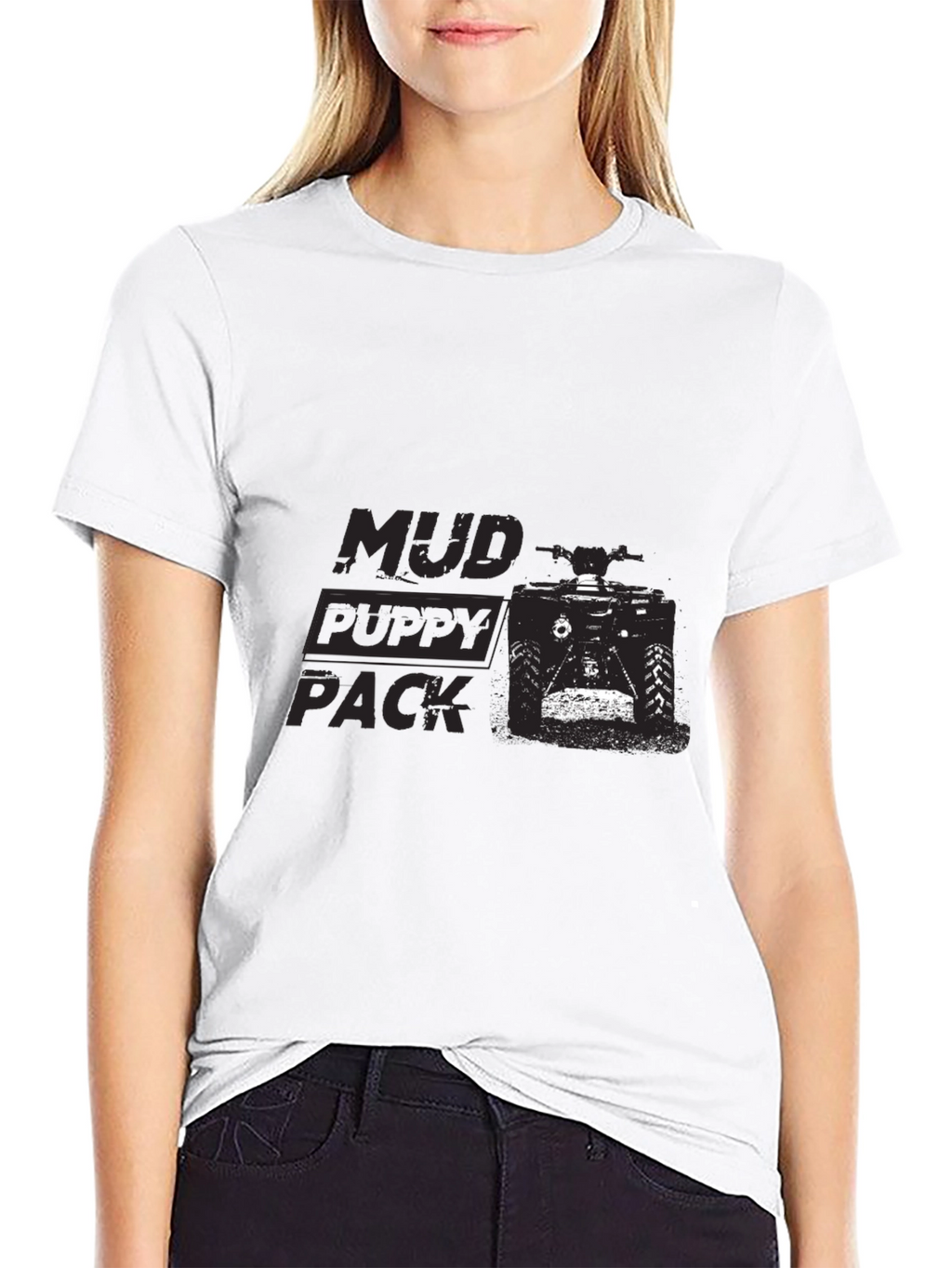 Mud Puppy Pack Black Graphic T-Shirt