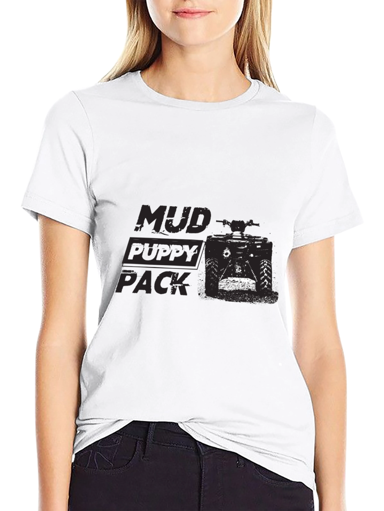Mud Puppy Pack Black Graphic T-Shirt