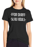 Forward T-Shirt - Funny Mirror Image Design