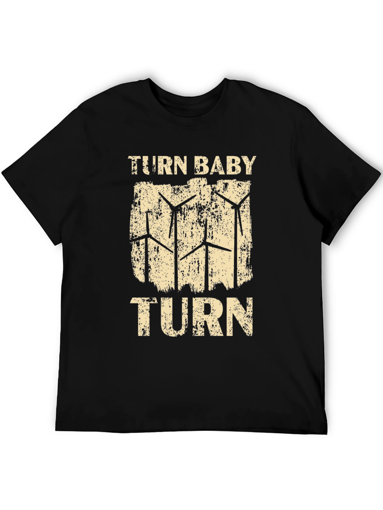 Turn Baby Turn Wind Turbine Graphic Tee