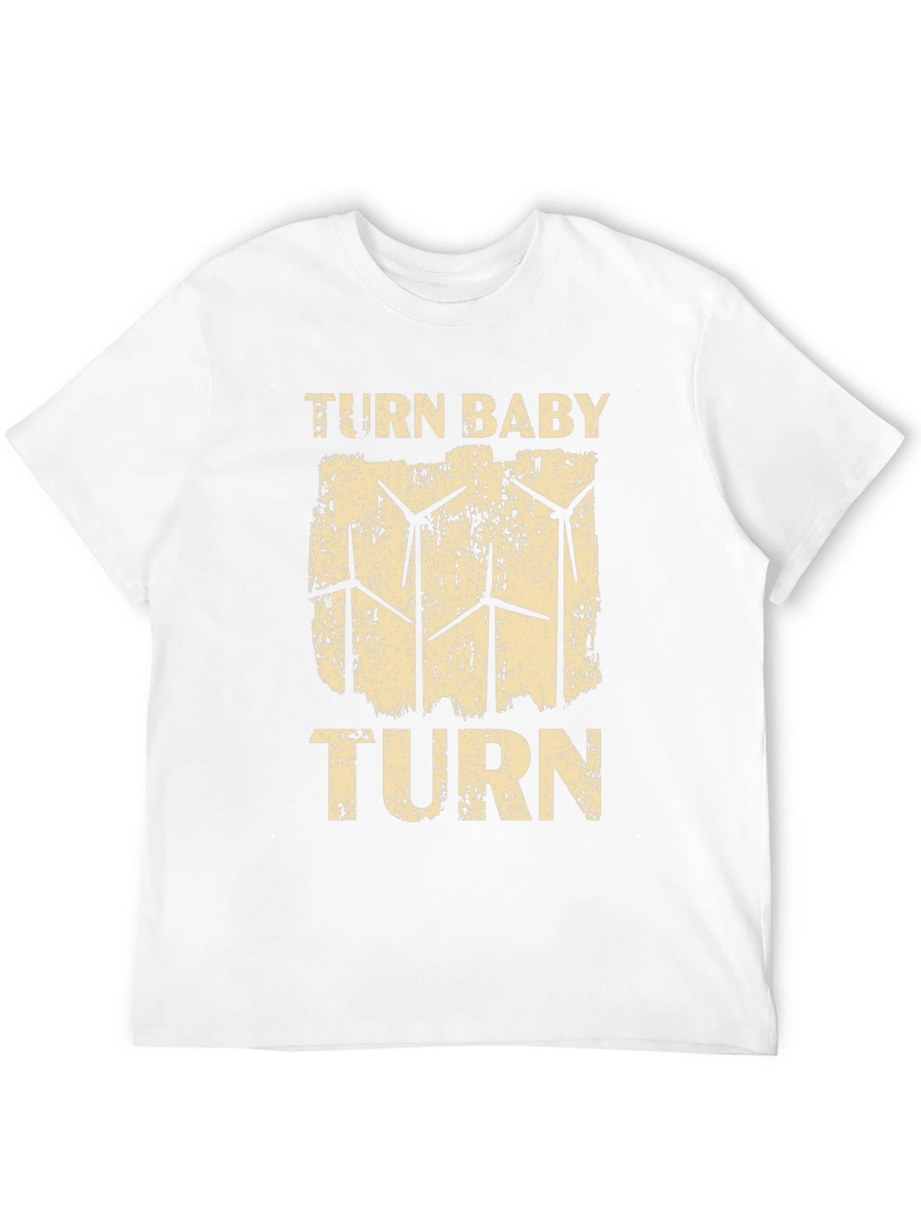 Turn Baby Turn Wind Turbine Graphic Tee