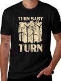 Turn Baby Turn Wind Turbine Graphic Tee
