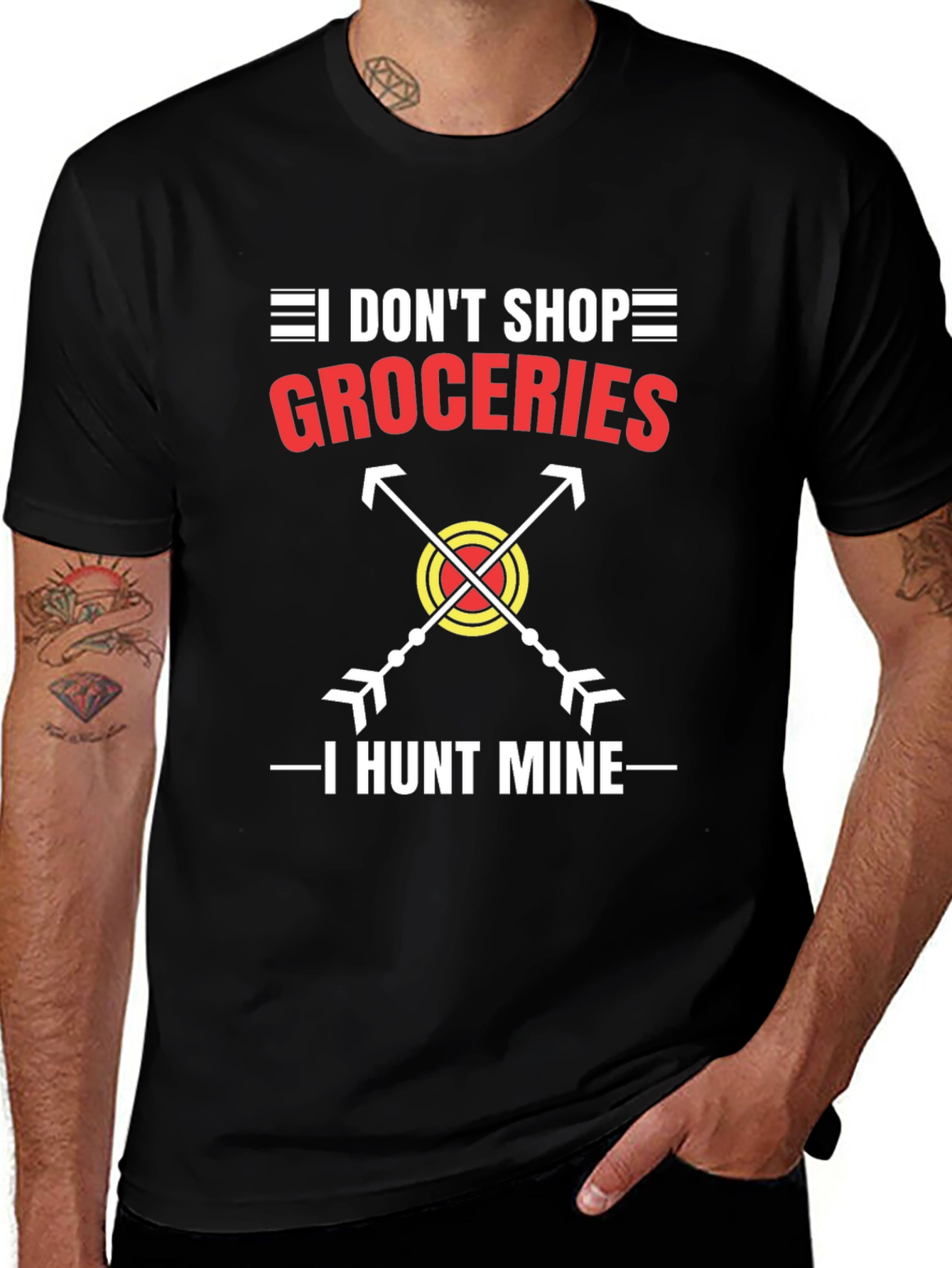 Funny Hunting Groceries T-Shirt