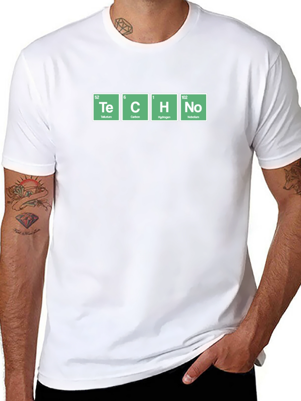 TECHNO Periodic Table T-Shirt - Funny Science Tee