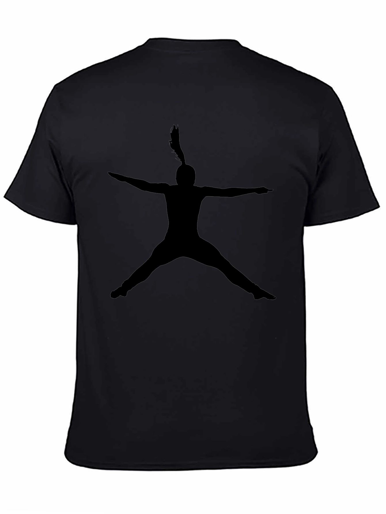Silhouette Dancer Tee - Black Graphic T-Shirt