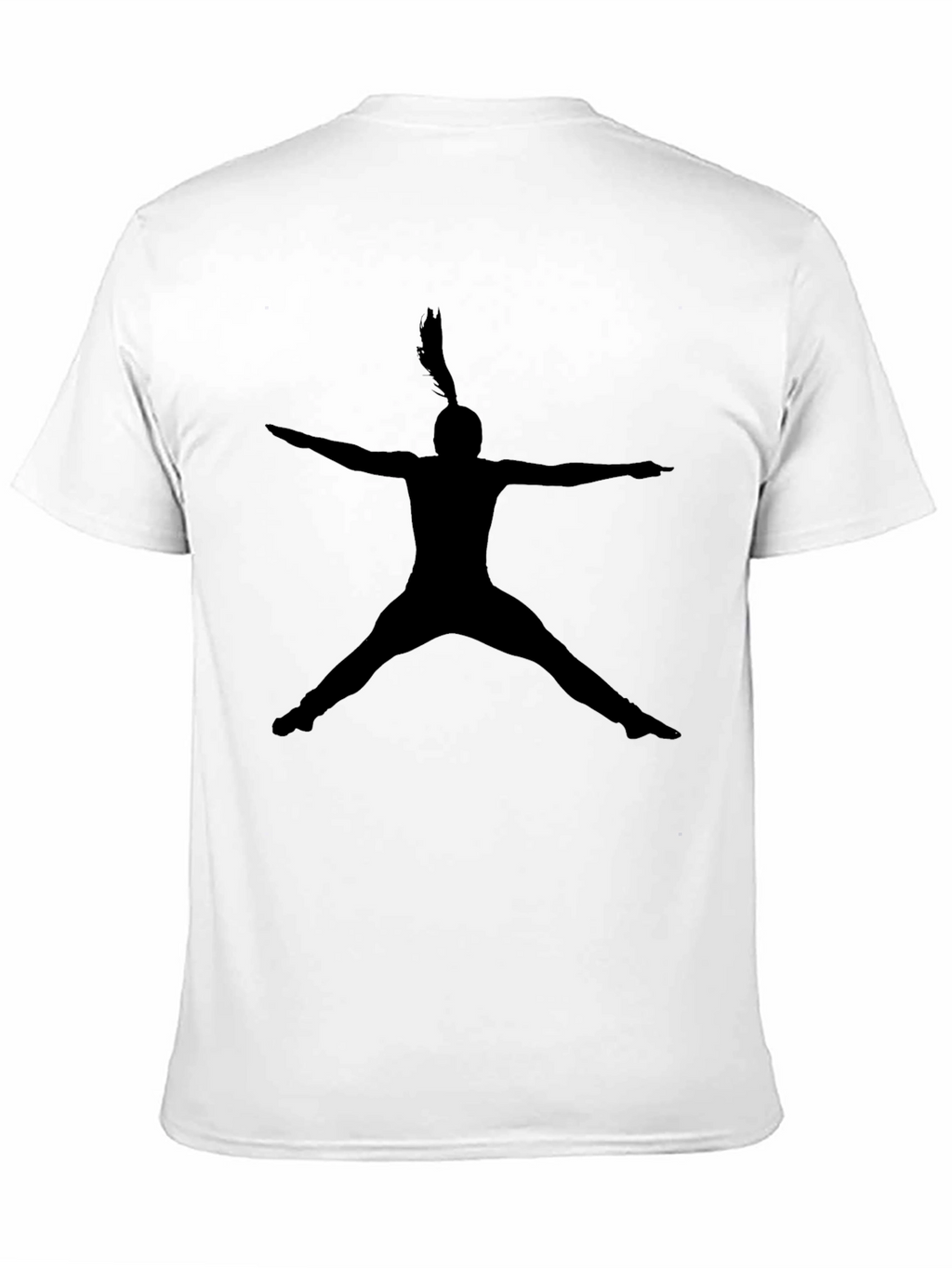 Silhouette Dancer Tee - Black Graphic T-Shirt