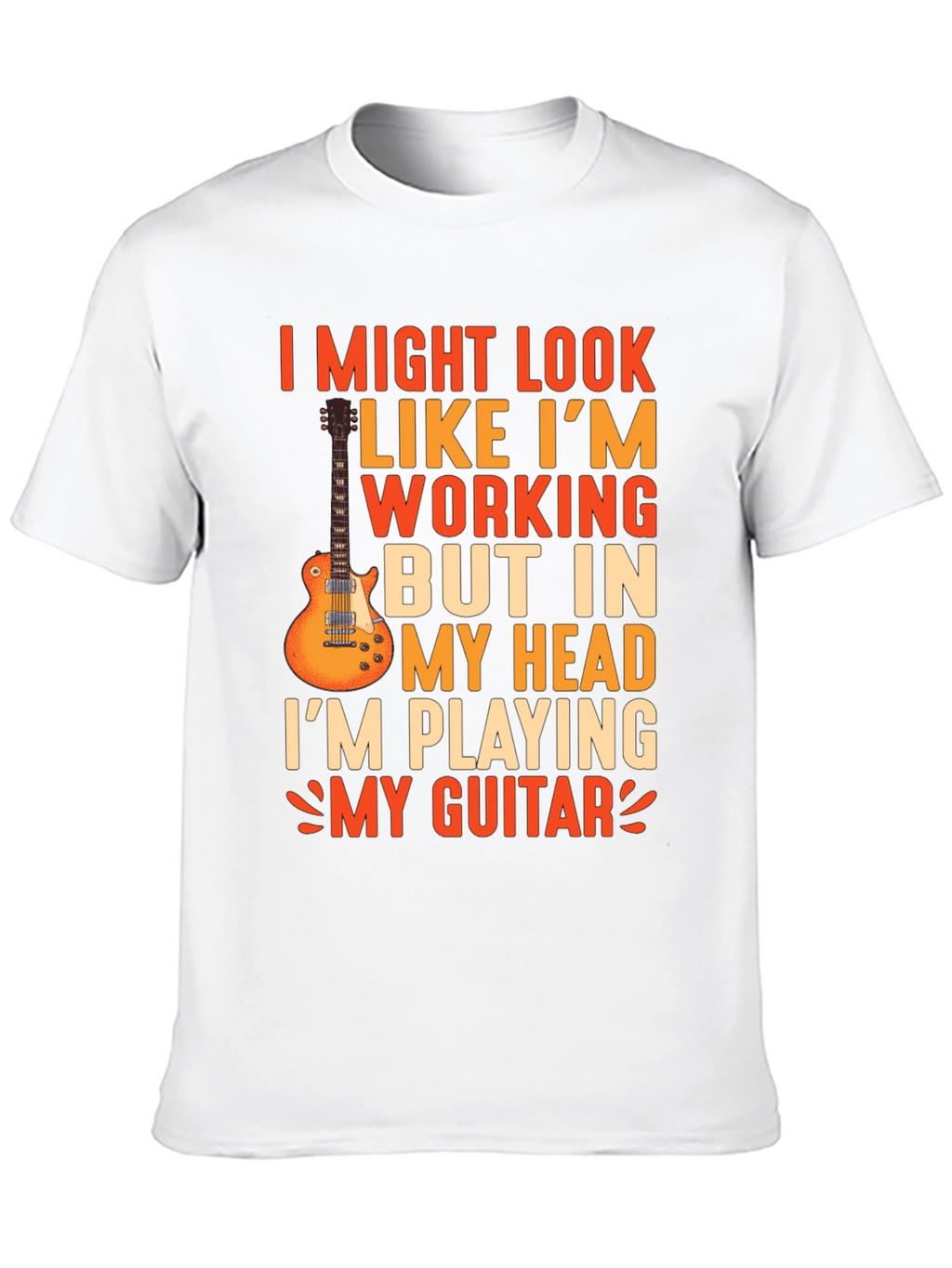 Guitar Player Graphic T-Shirt