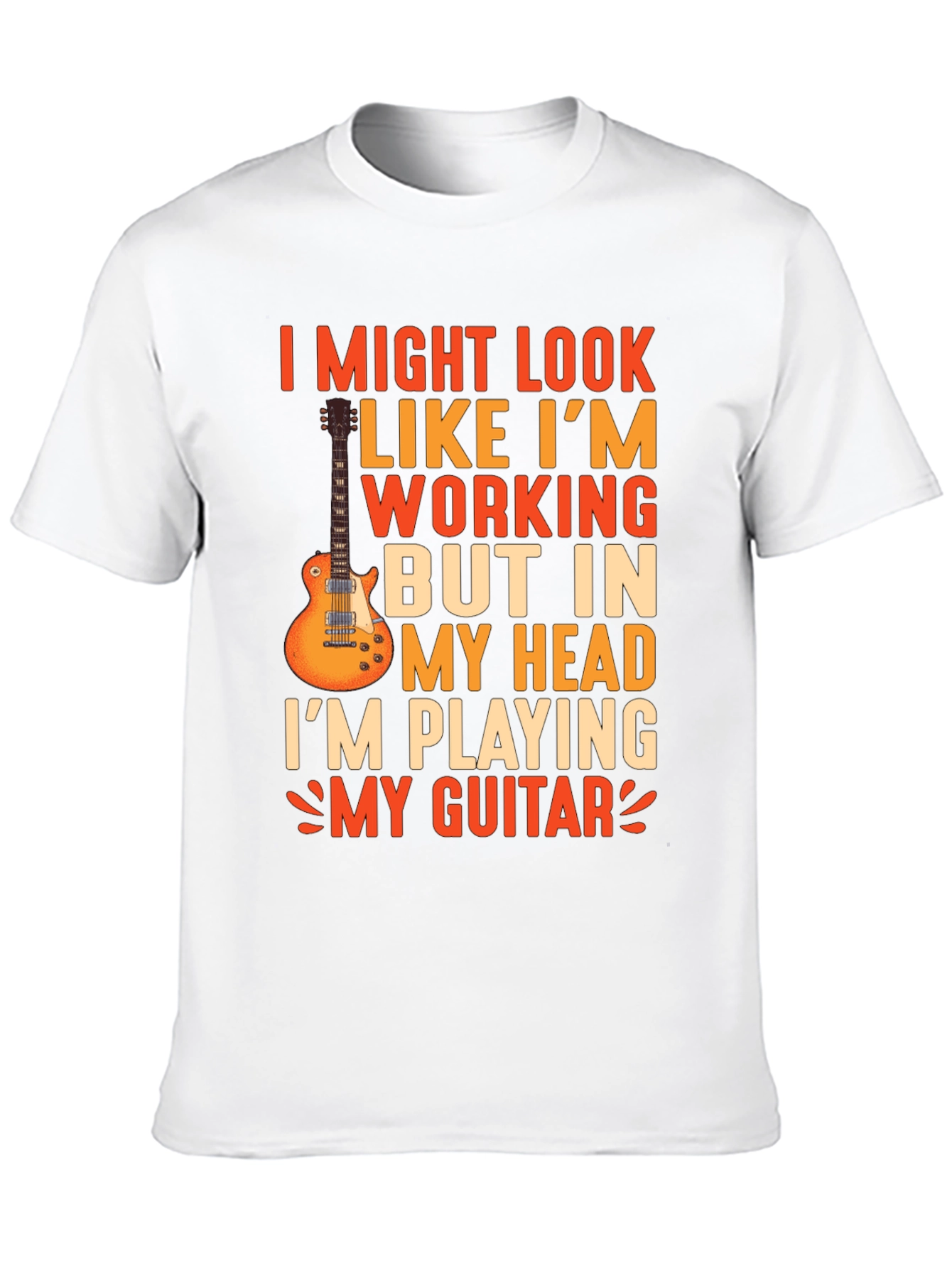 Guitar Player Graphic T-Shirt