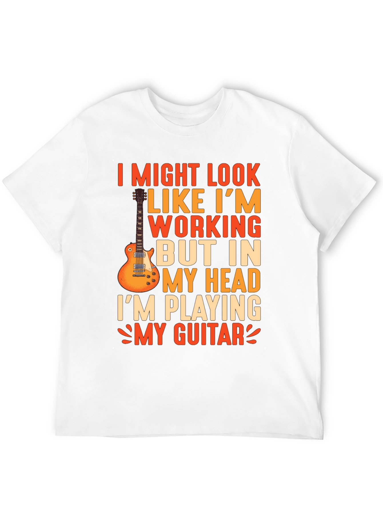 Guitar Player Graphic T-Shirt
