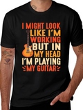 Guitar Player Graphic T-Shirt