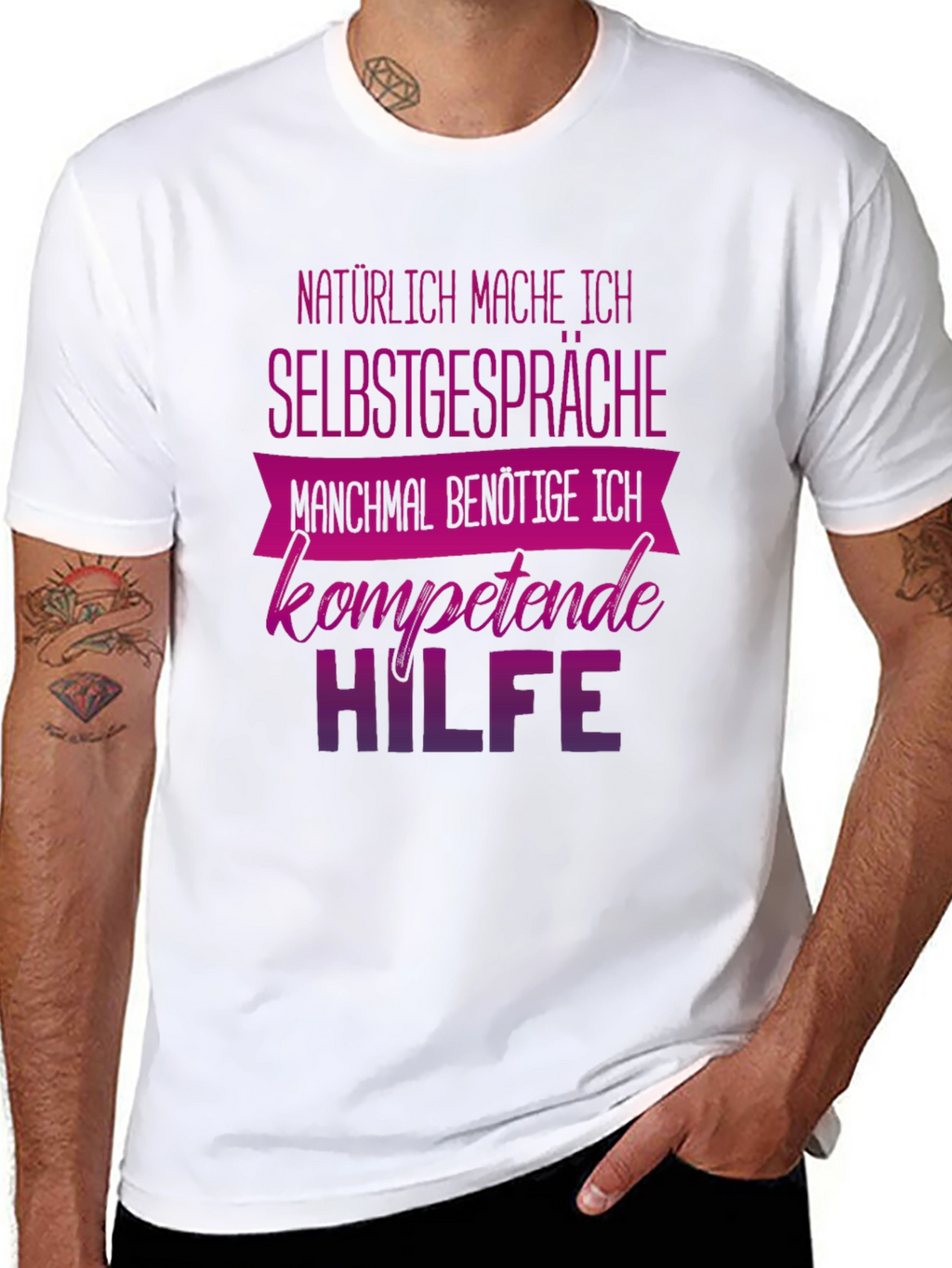 Funny German Self Talk T-Shirt