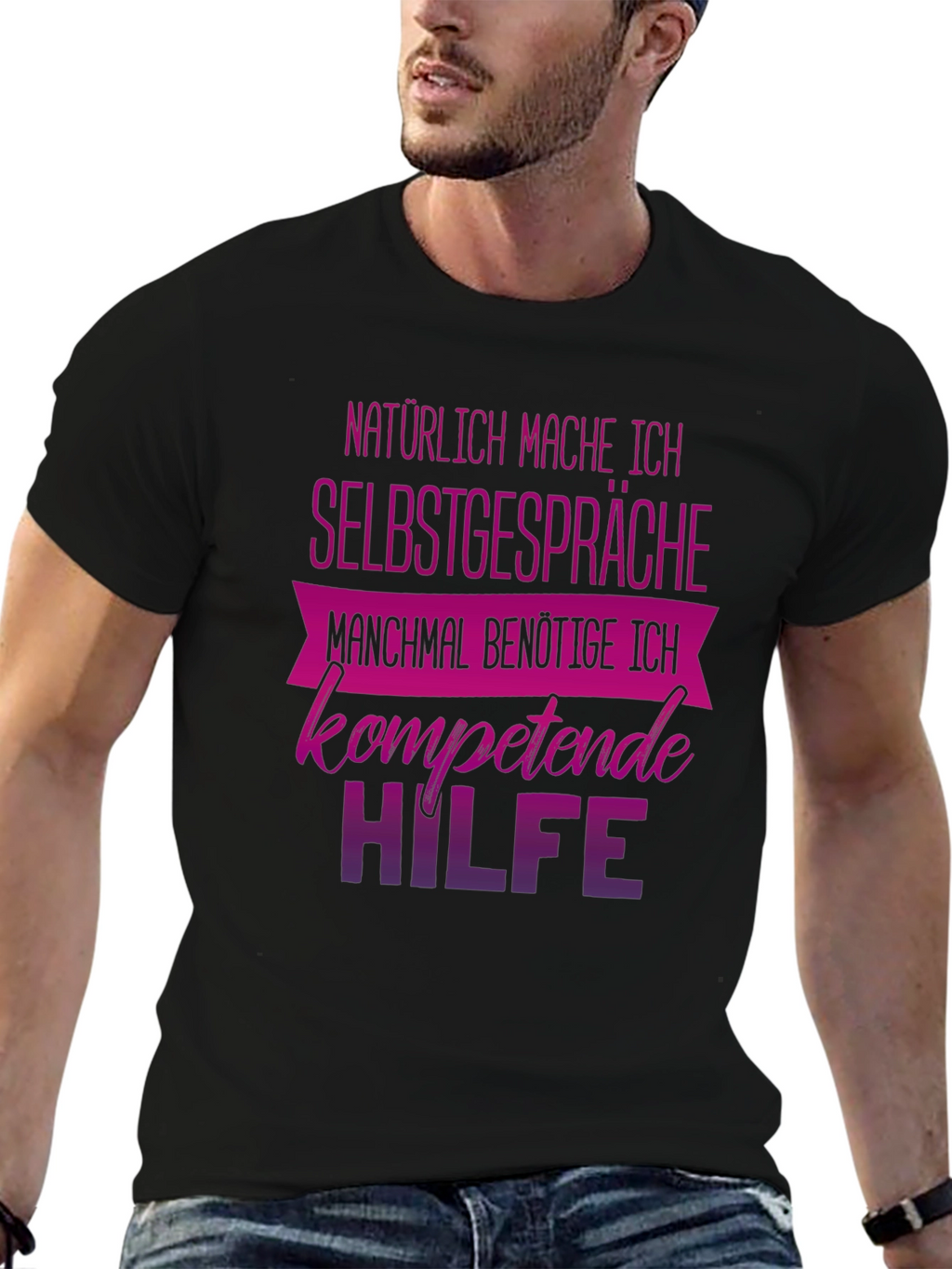Funny German Self Talk T-Shirt