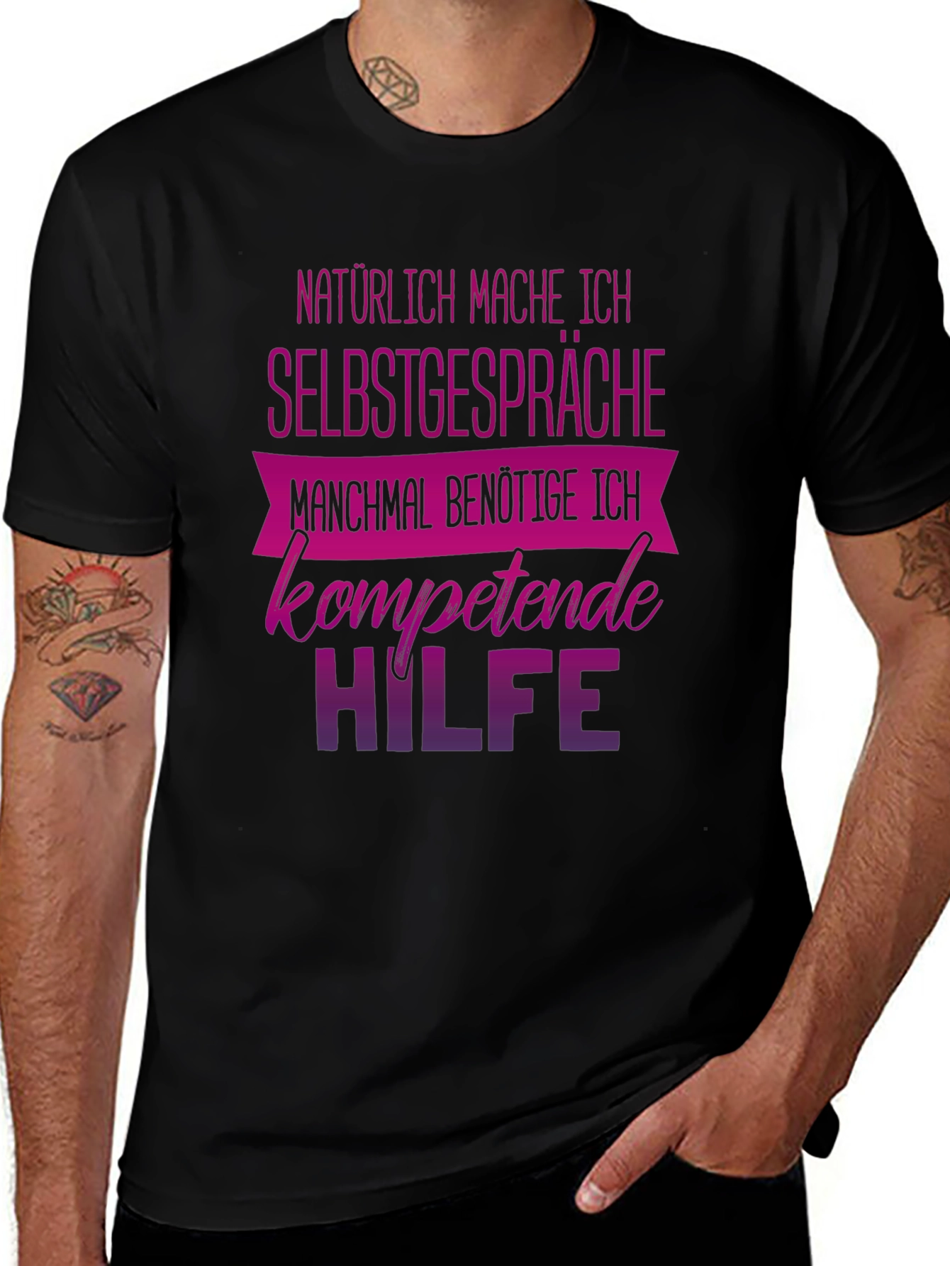 Funny German Self Talk T-Shirt