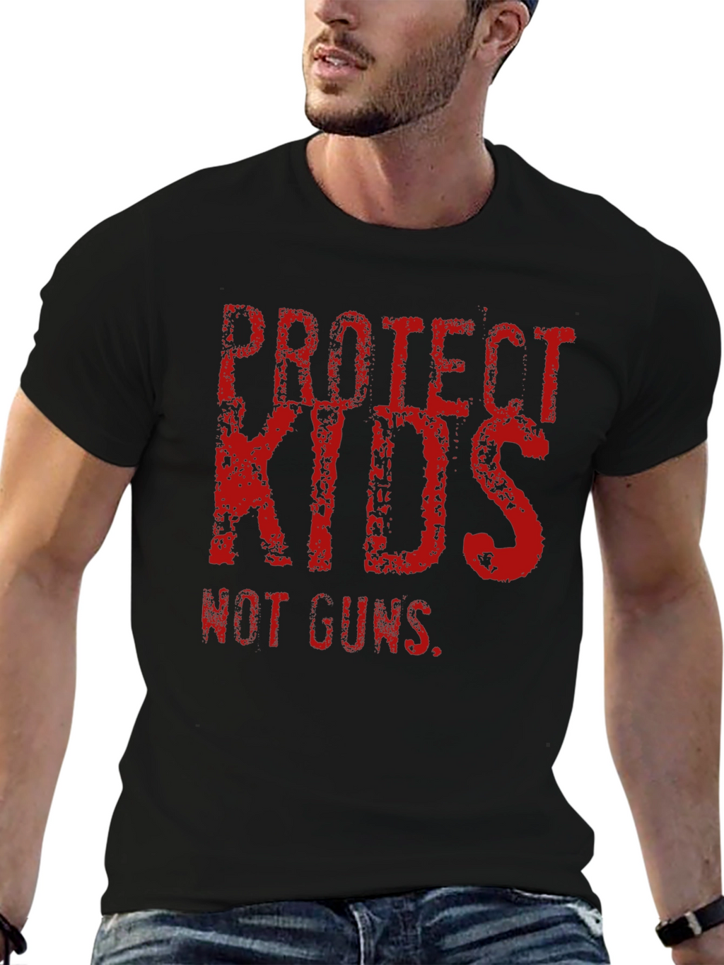 Protect Kids Not Guns Graphic Tee