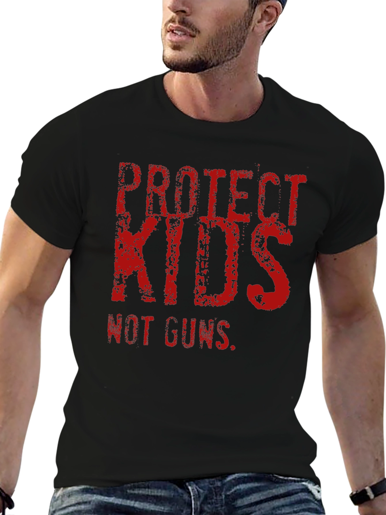 Protect Kids Not Guns Graphic Tee