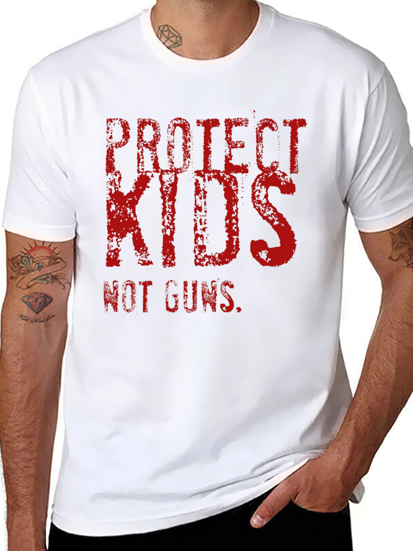 Protect Kids Not Guns Graphic Tee