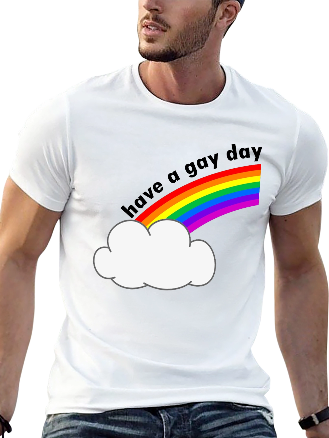 Have a Gay Day T-Shirt Rainbow Pride