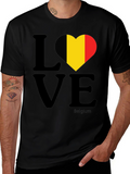 Belgium Love T-Shirt - Country Pride Tee
