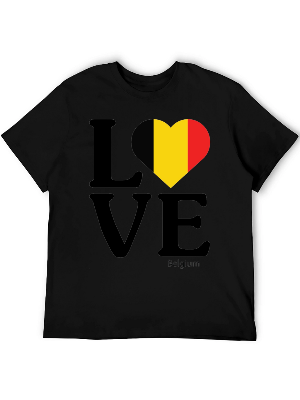 Belgium Love T-Shirt - Country Pride Tee