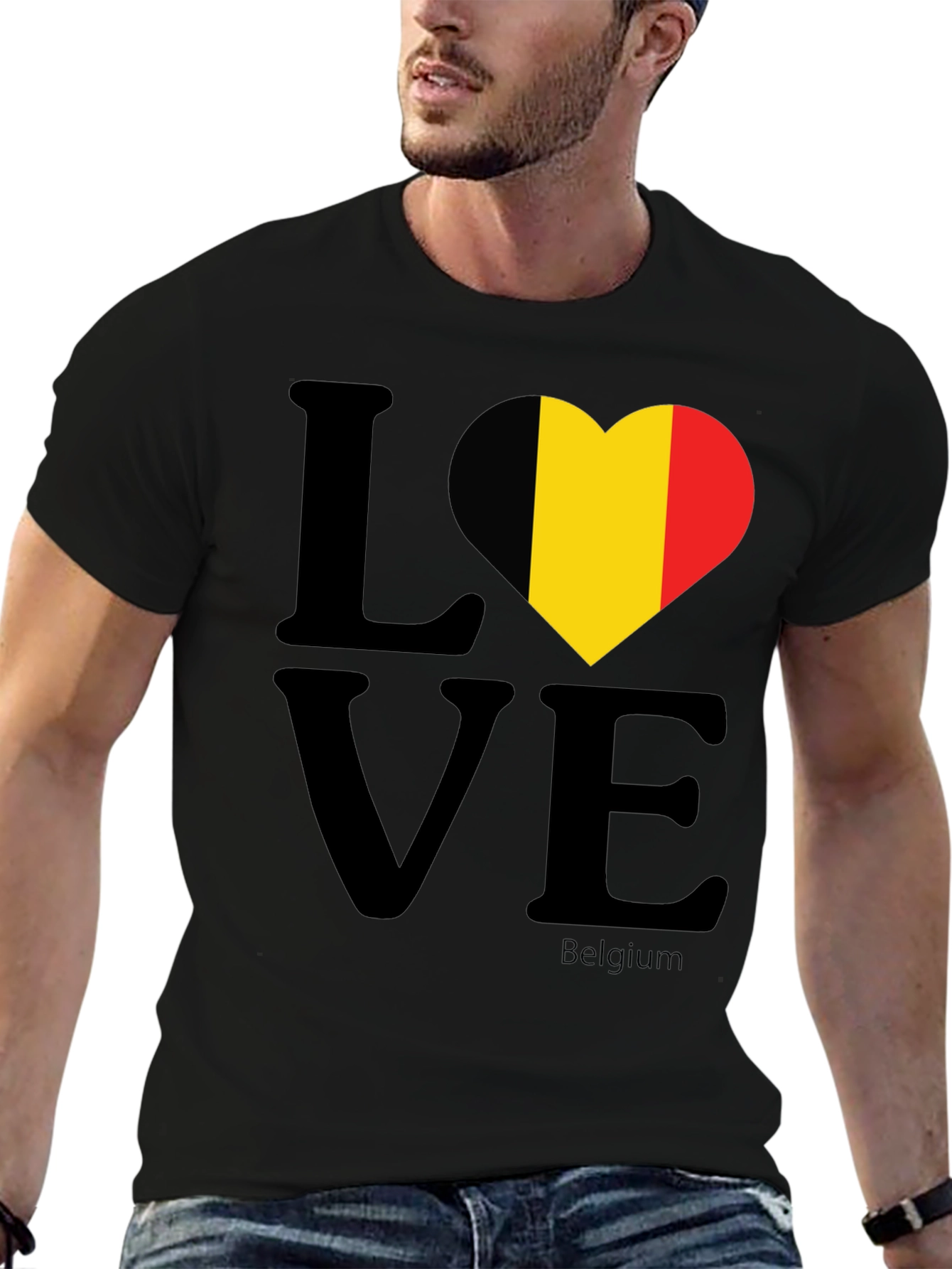 Belgium Love T-Shirt - Country Pride Tee