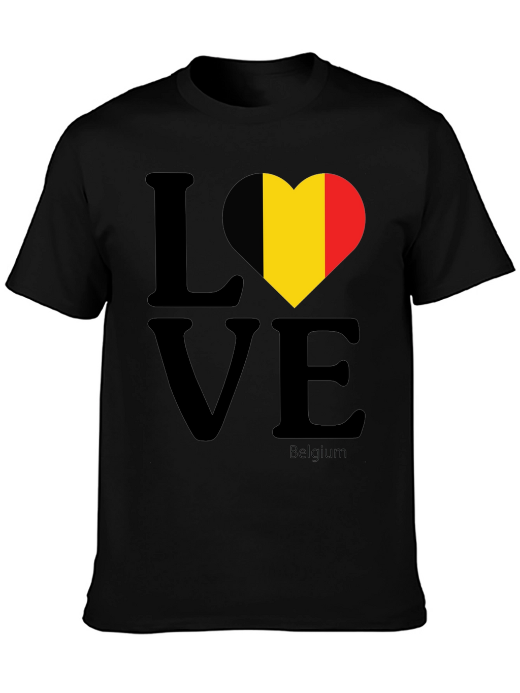 Belgium Love T-Shirt - Country Pride Tee