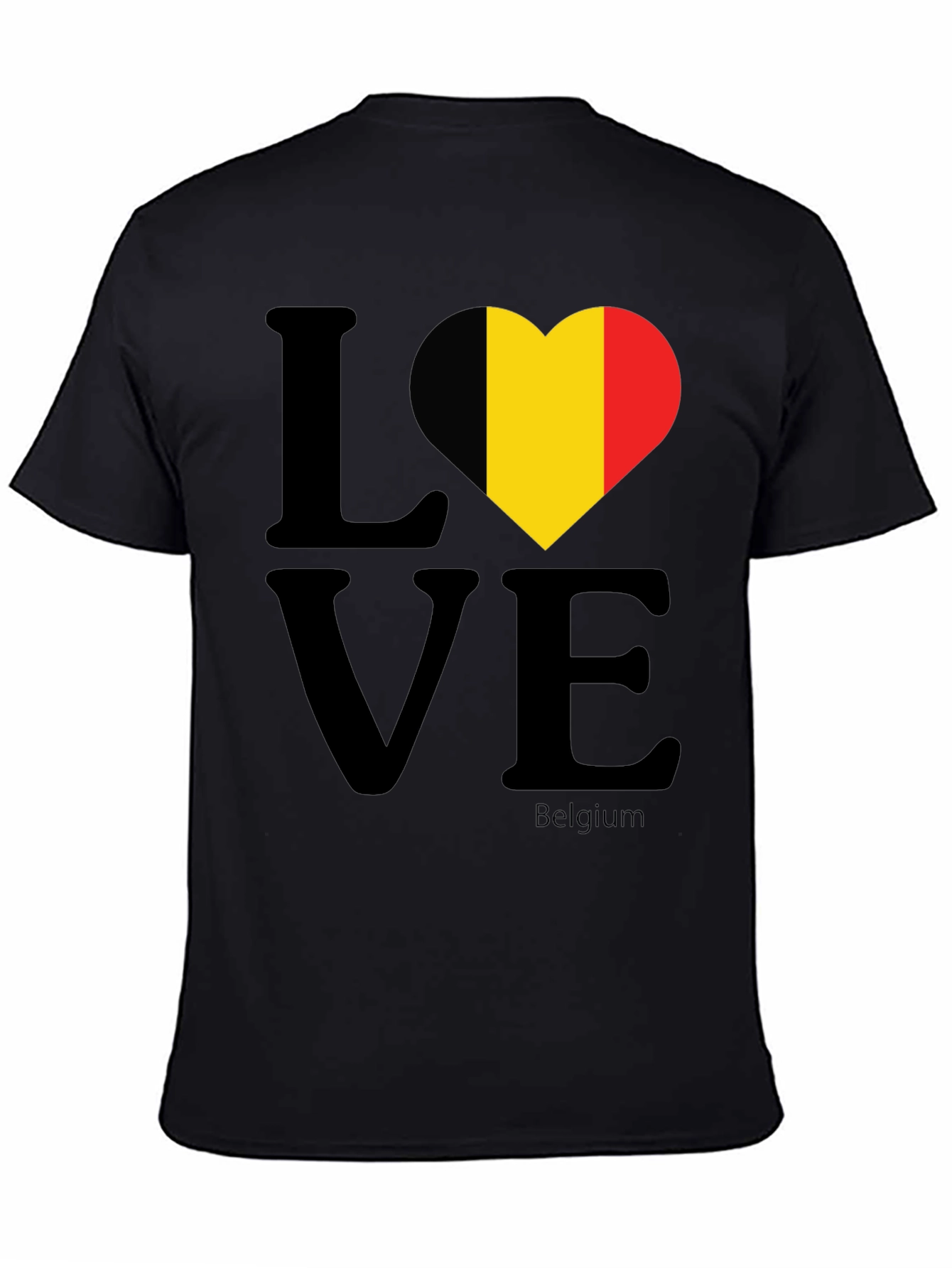 Belgium Love T-Shirt - Country Pride Tee