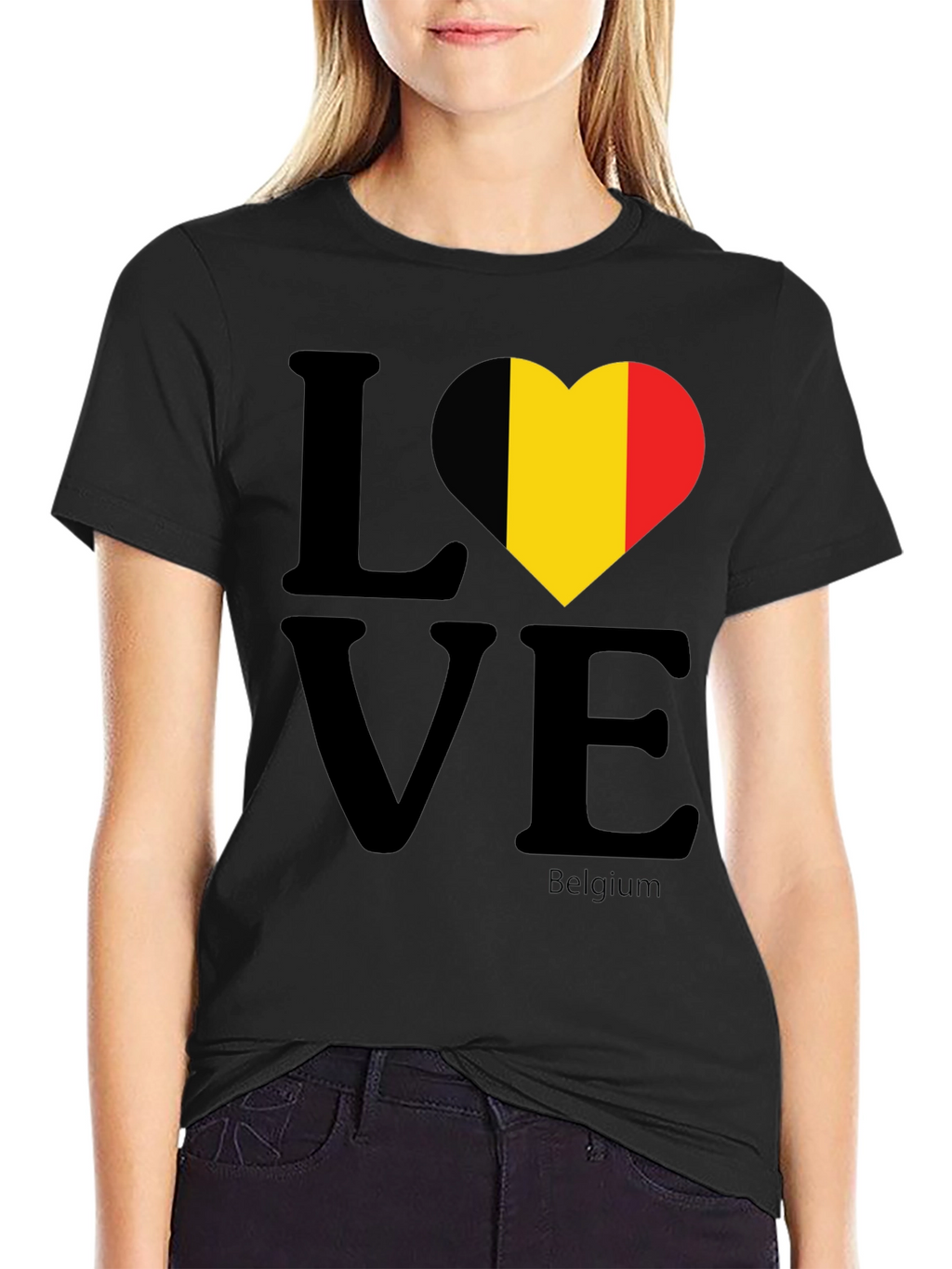 Belgium Love T-Shirt - Country Pride Tee