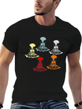 Volcano Explosion Graphic T-Shirt - Bold Design