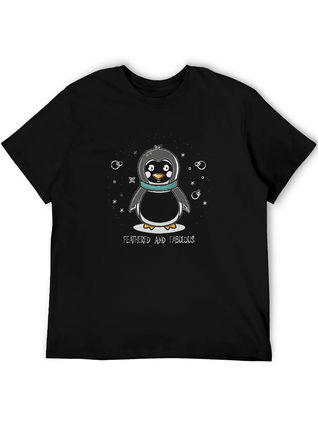 Feathered & Fabulous Penguin T-Shirt