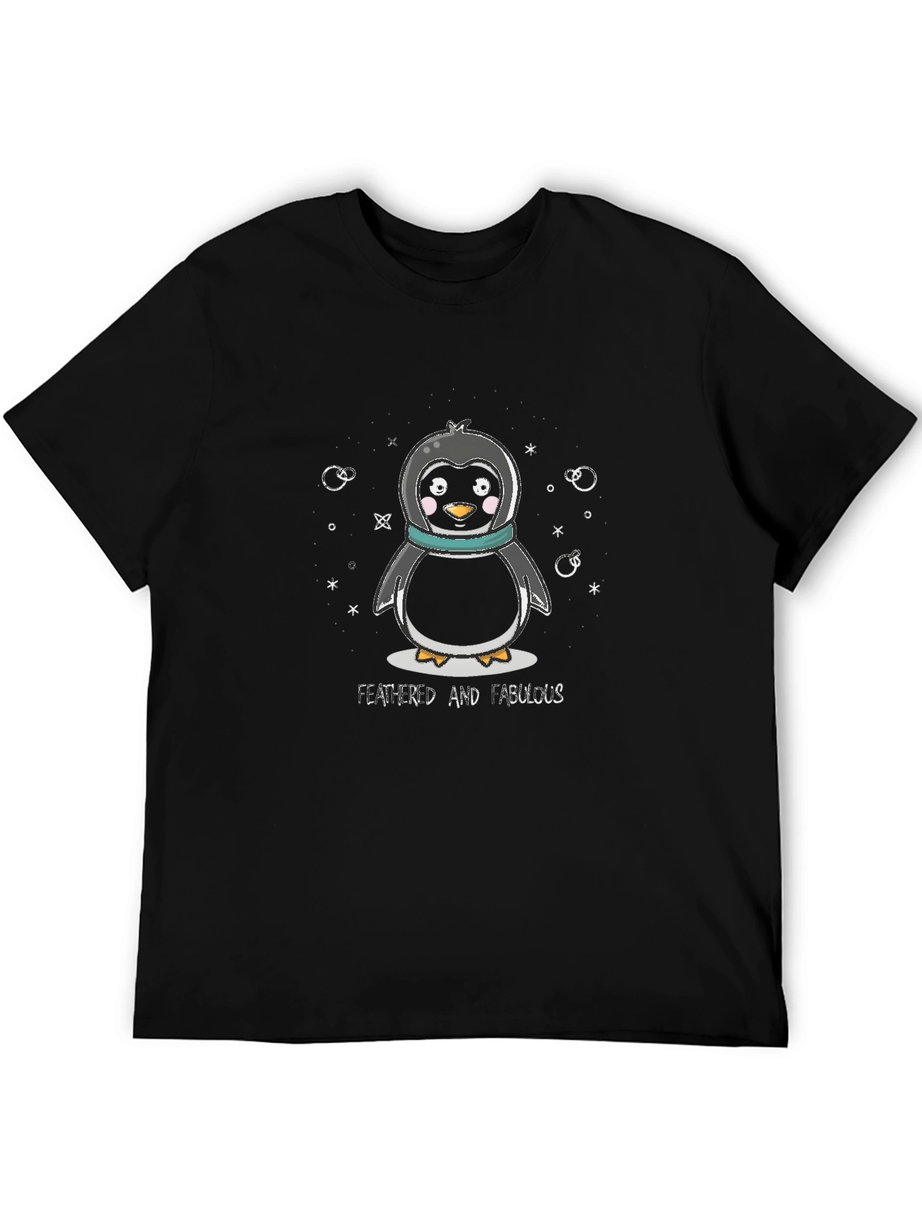Feathered & Fabulous Penguin T-Shirt