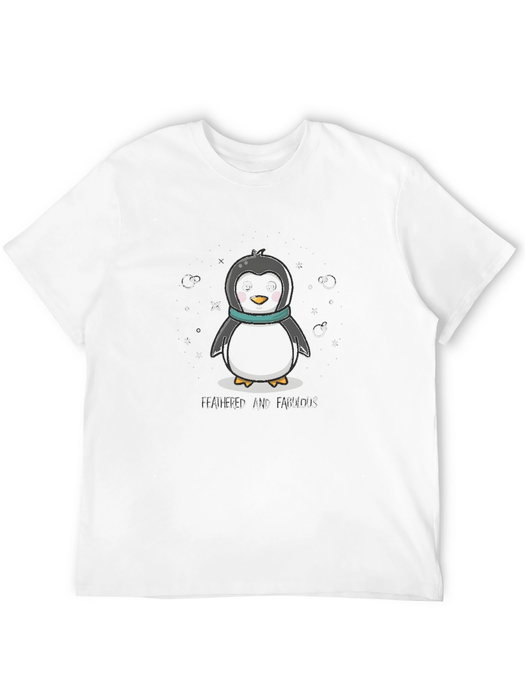 Feathered & Fabulous Penguin T-Shirt